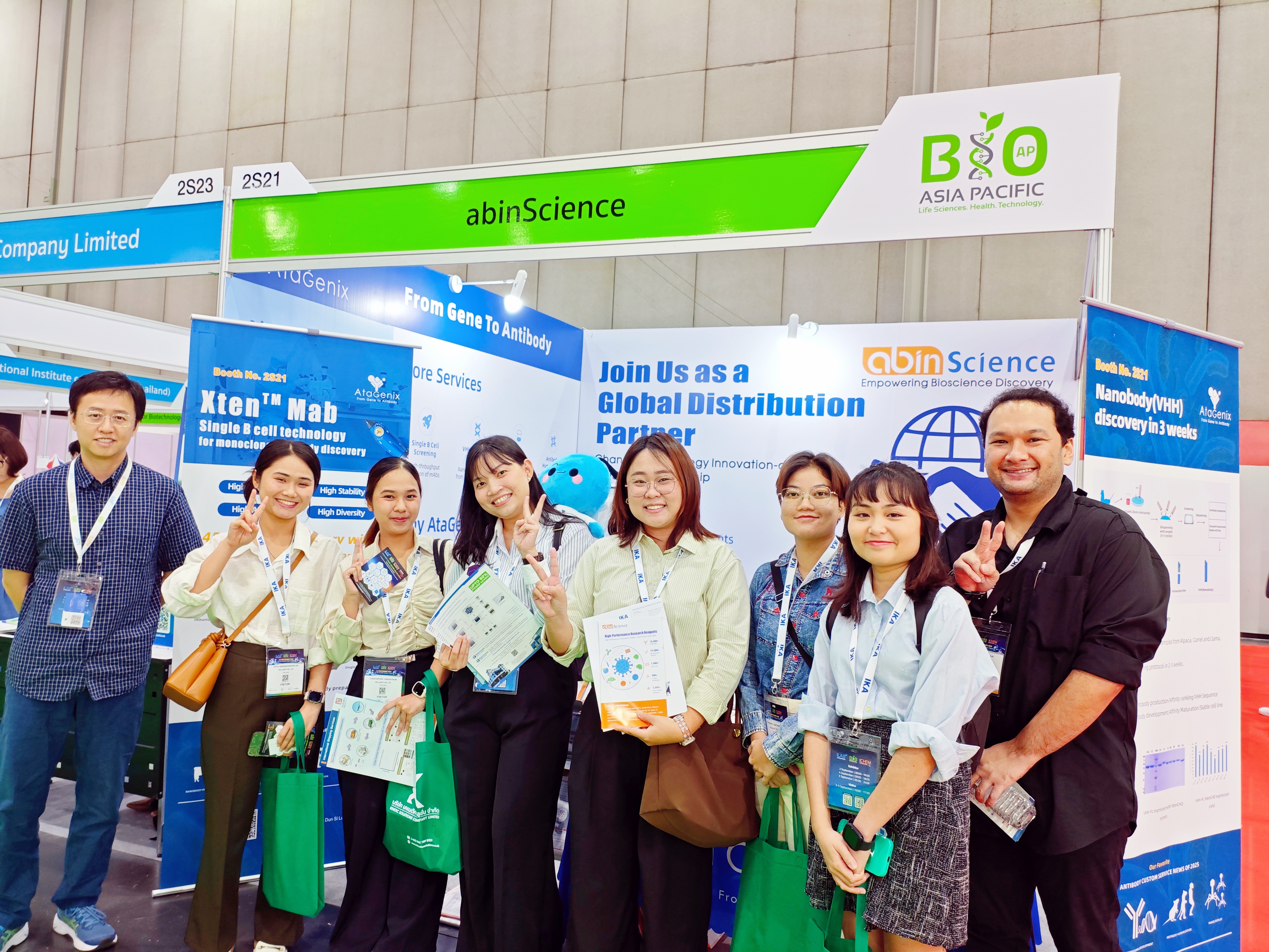 普健生物（AtaGenix）亮相Thailand LAB International 2025：抗體發(fā)現(xiàn)與蛋白表達技術(shù)引領(lǐng)生物技術(shù)創(chuàng)新